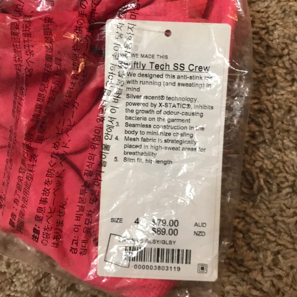 Lululemon Swiftly Tech Tee - Picture 8 of 8